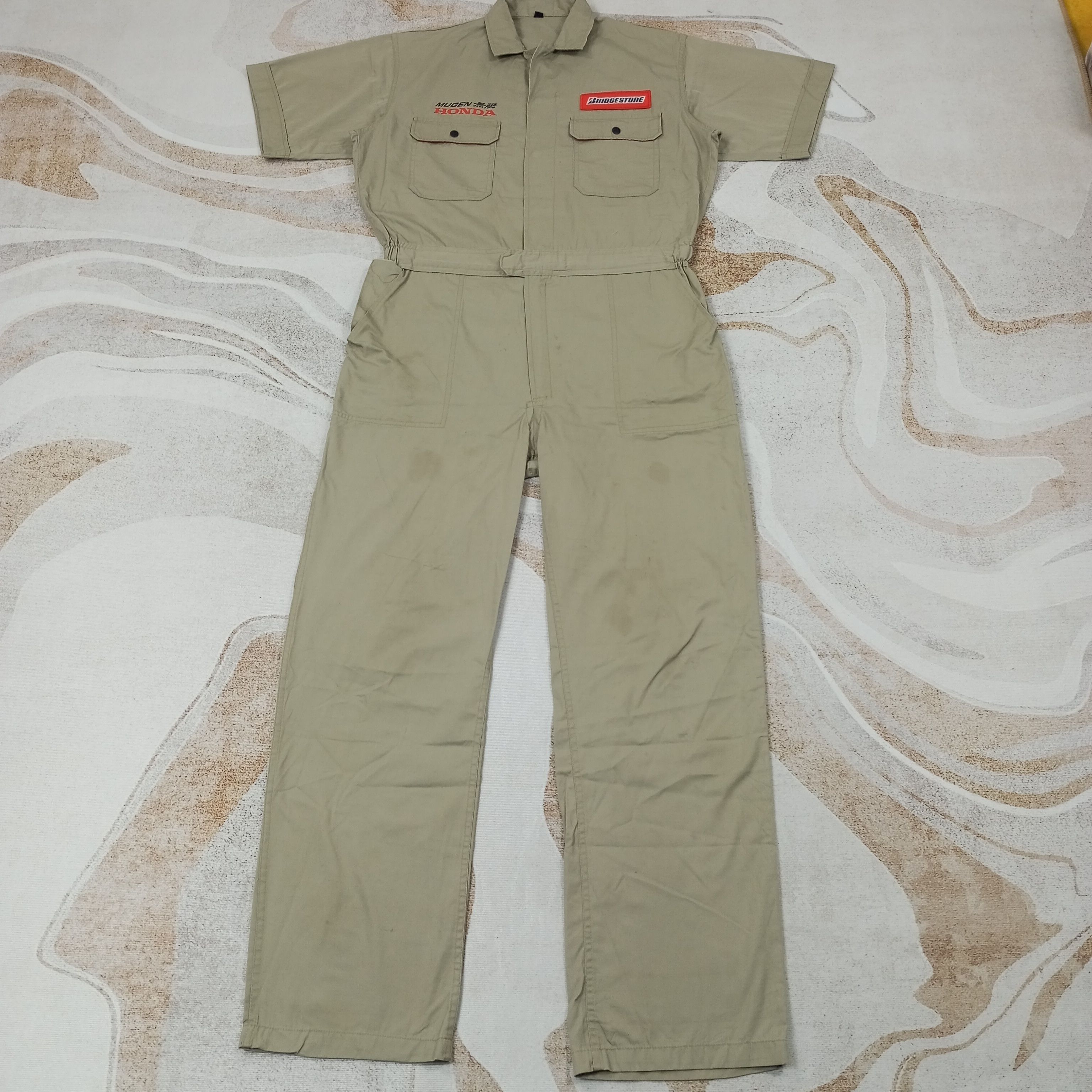 Other Bridgestone X Mugen Honda Custom Coverall Jacket c221n6 Size US M / EU 48-50 / 2 - 4 Thumbnail