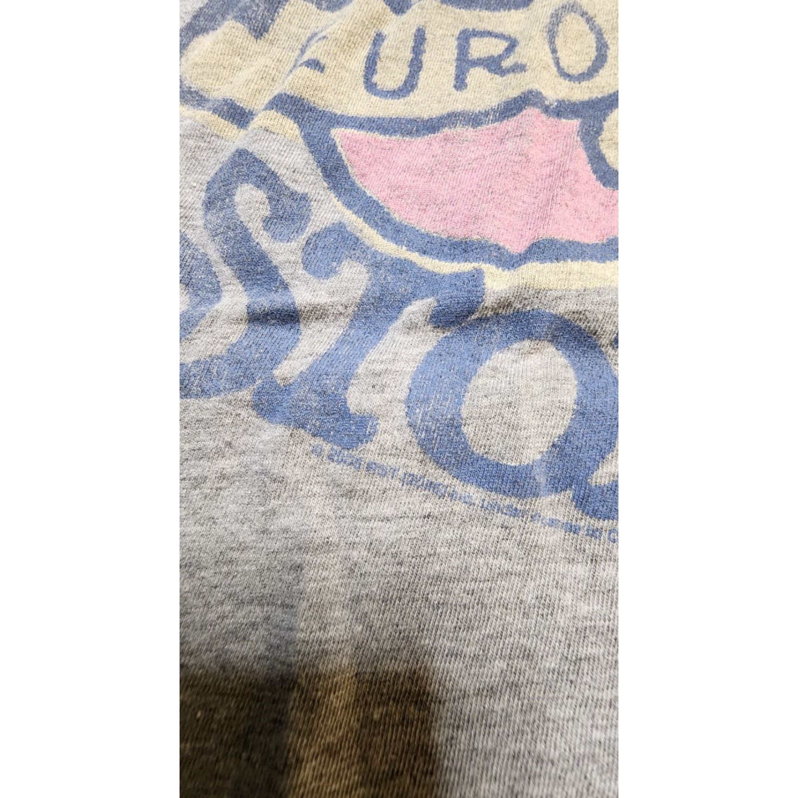 Junk Food VINTAGE Junk Food Rolling Stones T Shirt Womens S Gray Retro Short Sleeve Crew Neck Cap Sleeve T-Shirt Womens Small Slim Fit Size S / US 4 / IT 40 - 5 Thumbnail