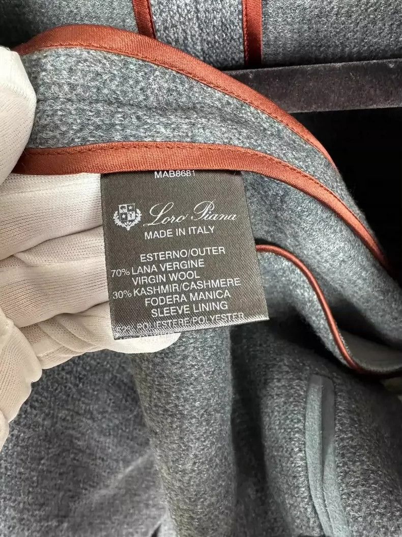 Loro Piana LORO PIANA Men's cashmere jacket Size US M / EU 48-50 / 2 - 3 Thumbnail