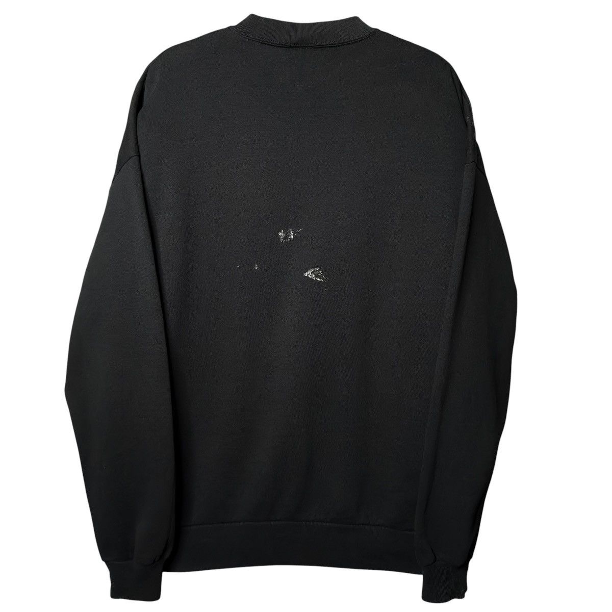 Jerzees Vintage 1990s Paint Splatter Blank Crewneck, Size XXL, Black Size US XXL / EU 58 / 5 - 2 Thumbnail