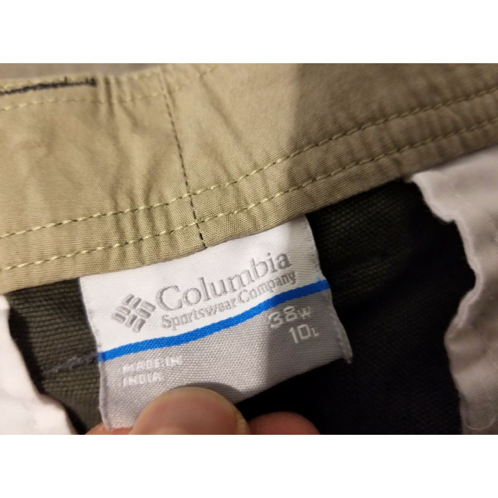 Vintage Columbia Shorts Khaki 38 Cotton Chino Mens Beige Cotton Chino Size US 38 / EU 54 - 6 Thumbnail