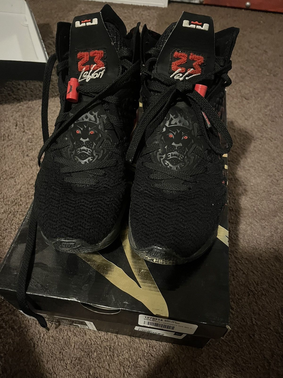 Nike 2020 LeBron 17 'Infrared VI' Size US 8 / EU 41 - 1 Thumbnail