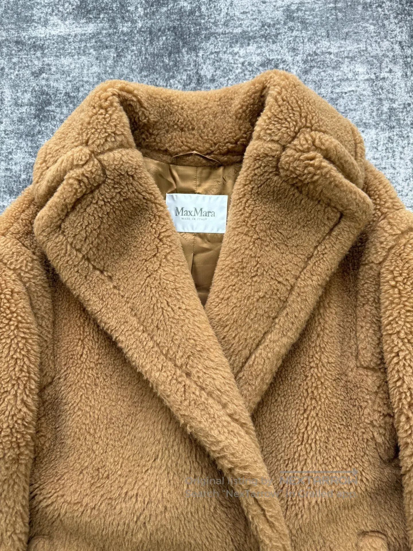 Max Mara MaxMara Brown Teddy Coat Size S. Size S / US 4 / IT 40 - 5 Thumbnail
