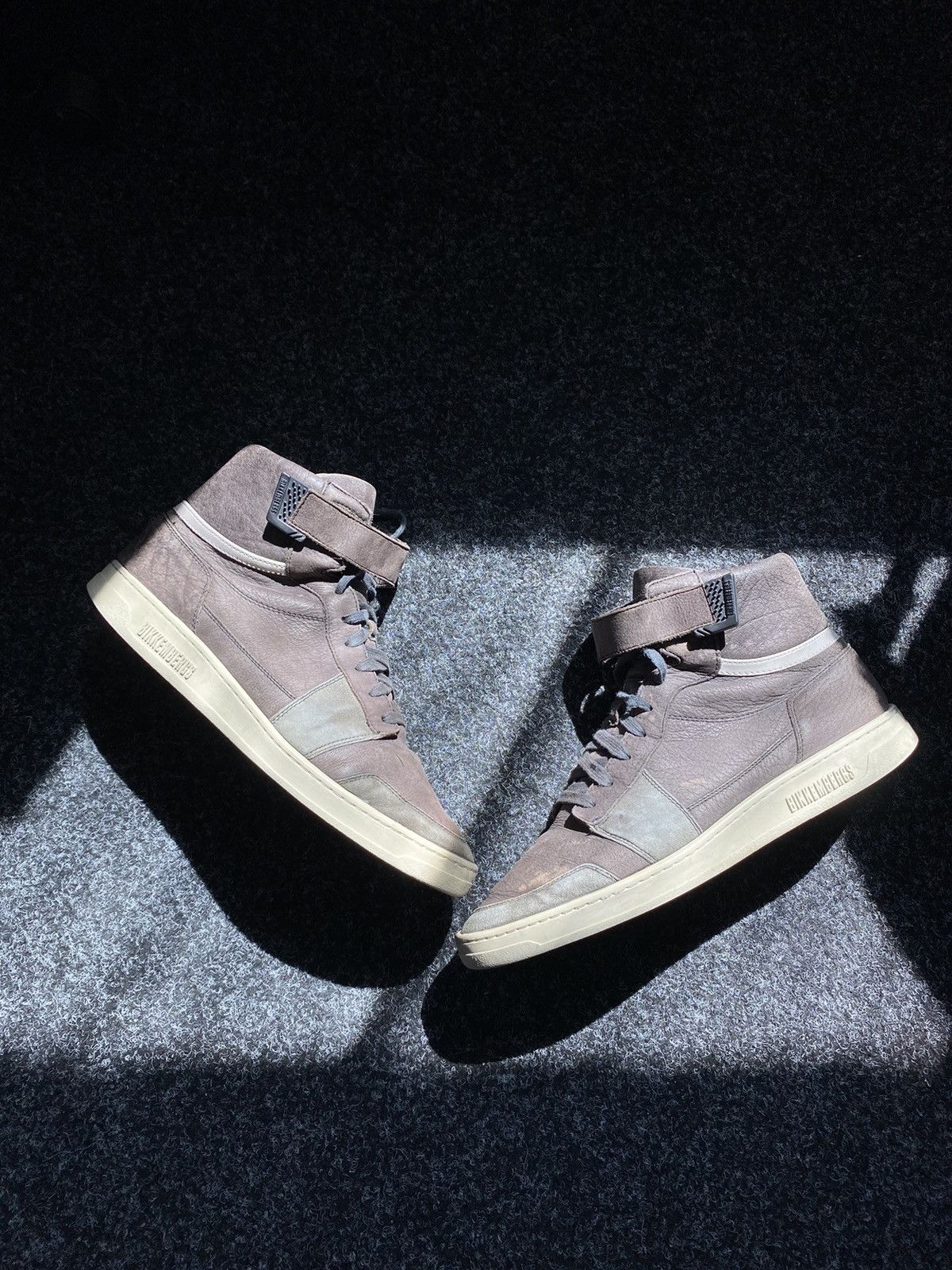 Designer × Dirk Bikkembergs Designer Dirk Bikkembergs Brown High Sneakers Opium 11.5 Size US 11.5 / EU 44-45 - 1 Thumbnail