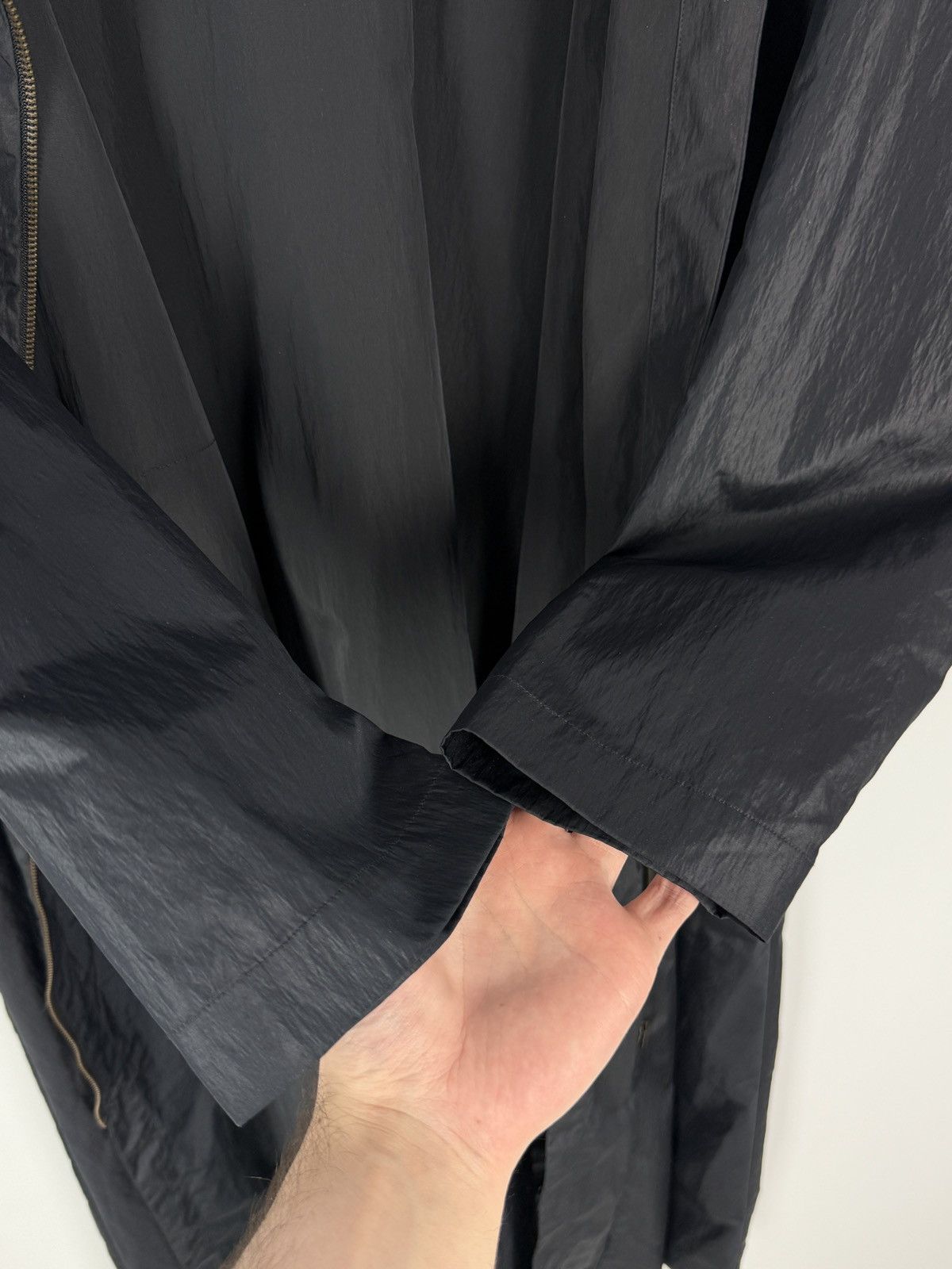Other Manuelle Guibal Paris Assymetric Zip Hooded Rain Coat Size M / US 6-8 / IT 42-44 - 11 Thumbnail