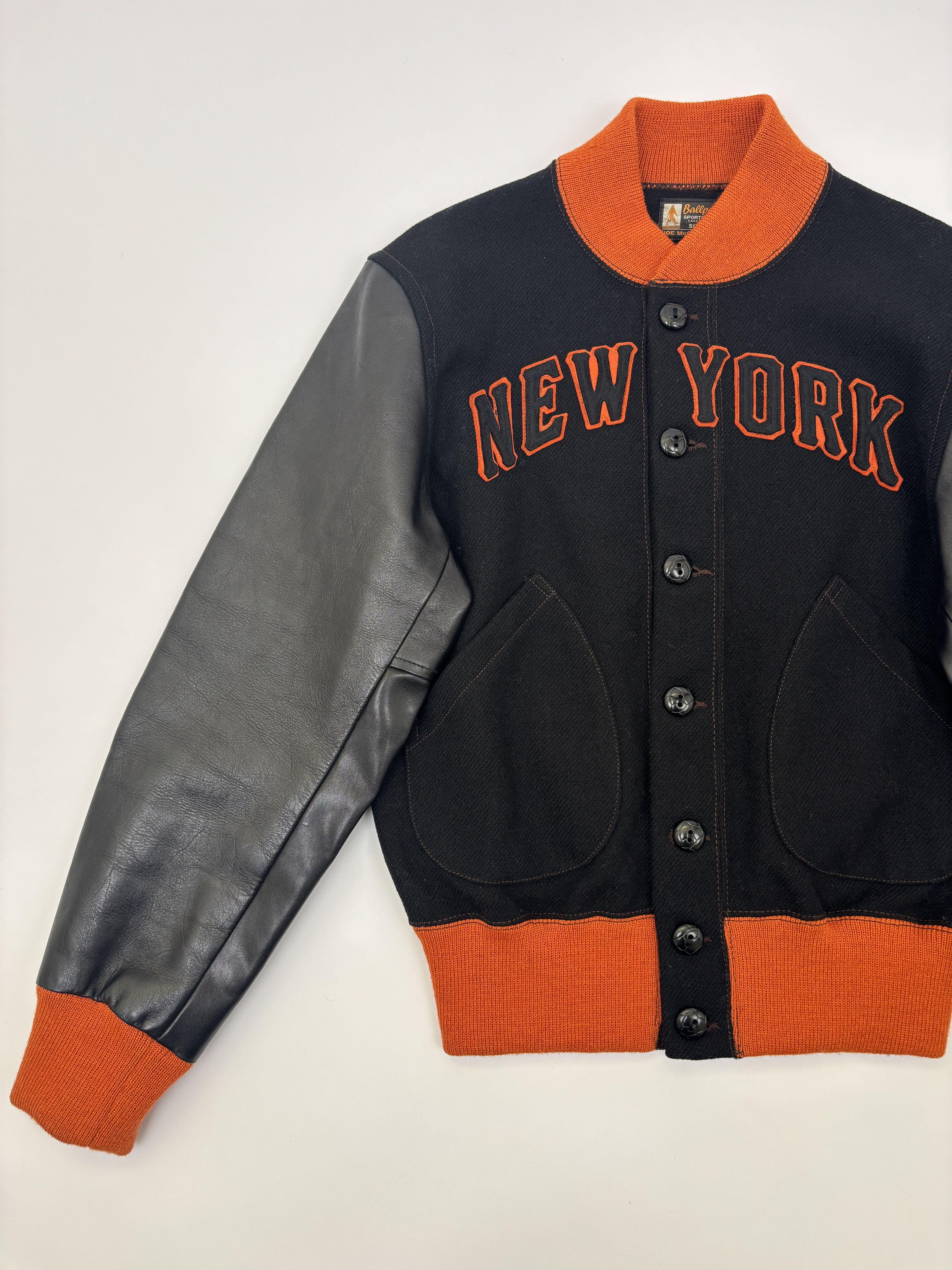 The Real McCoy's The Real McCoy’s Varsity Jacket Wool Leather Chenille Patch Size US S / EU 44-46 / 1 - 6 Thumbnail