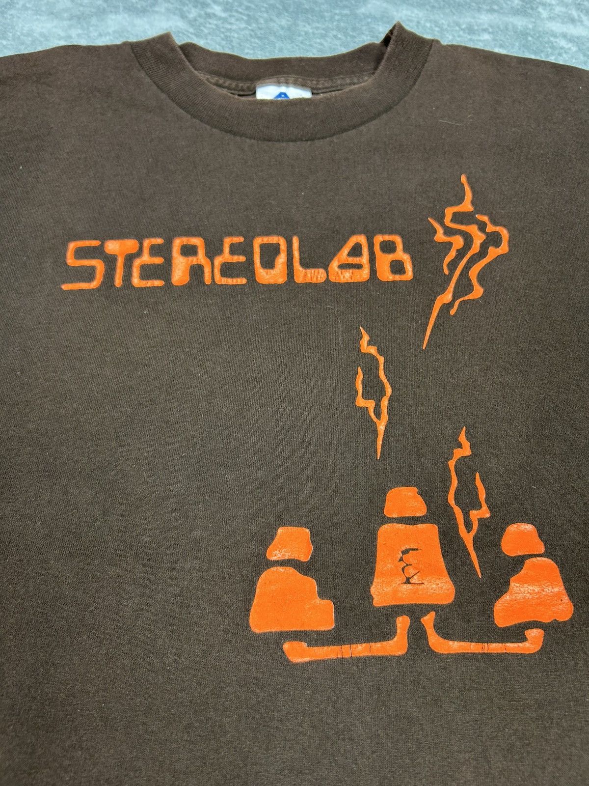 Band Tees Vintage 90’s Stereolab Alternative/Pop Indie Band T-Shirt Size US M / EU 48-50 / 2 - 2 Thumbnail