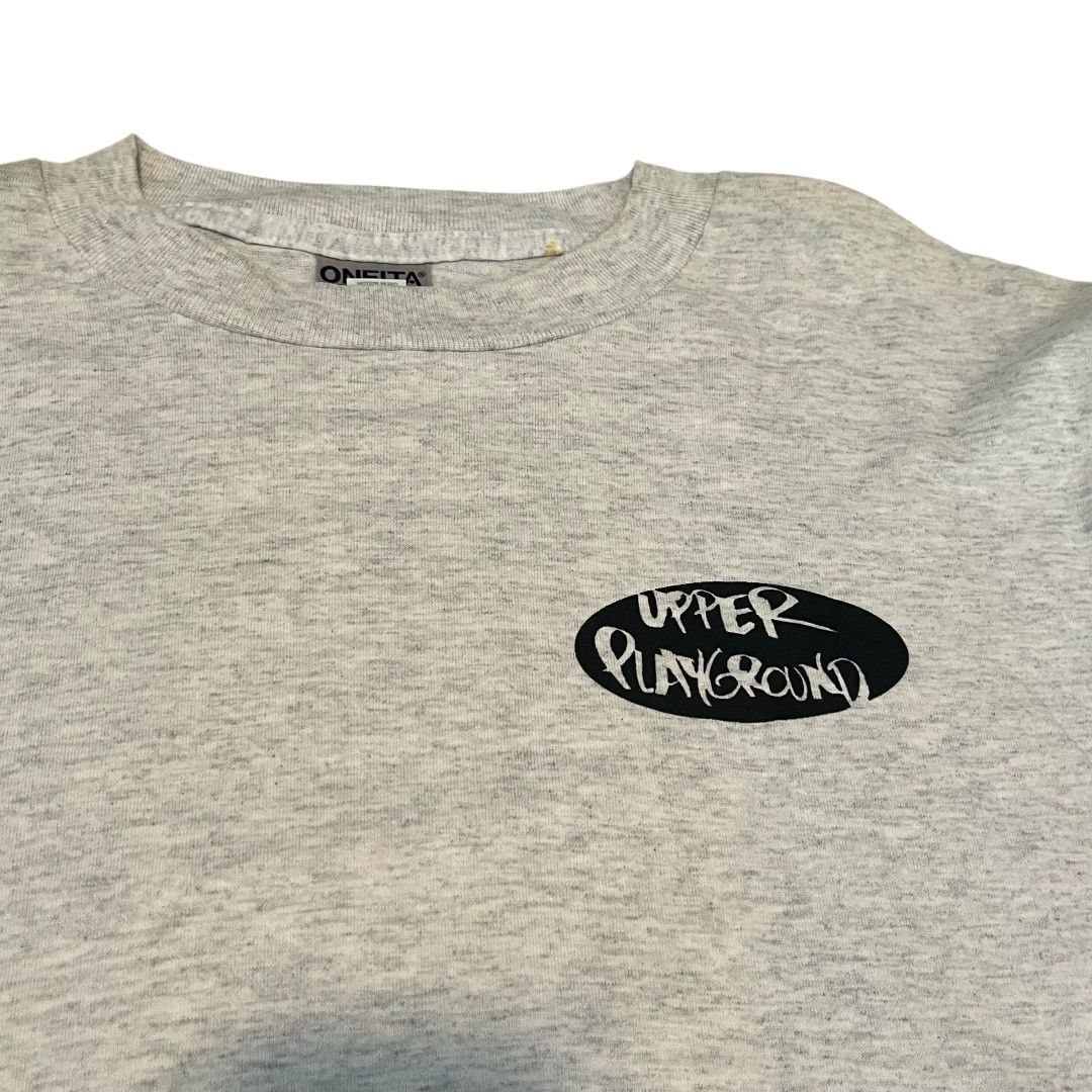 Vintage VINTAGE Upper Playground Oneita T Shirt Size US L / EU 52-54 / 3 - 2 Thumbnail