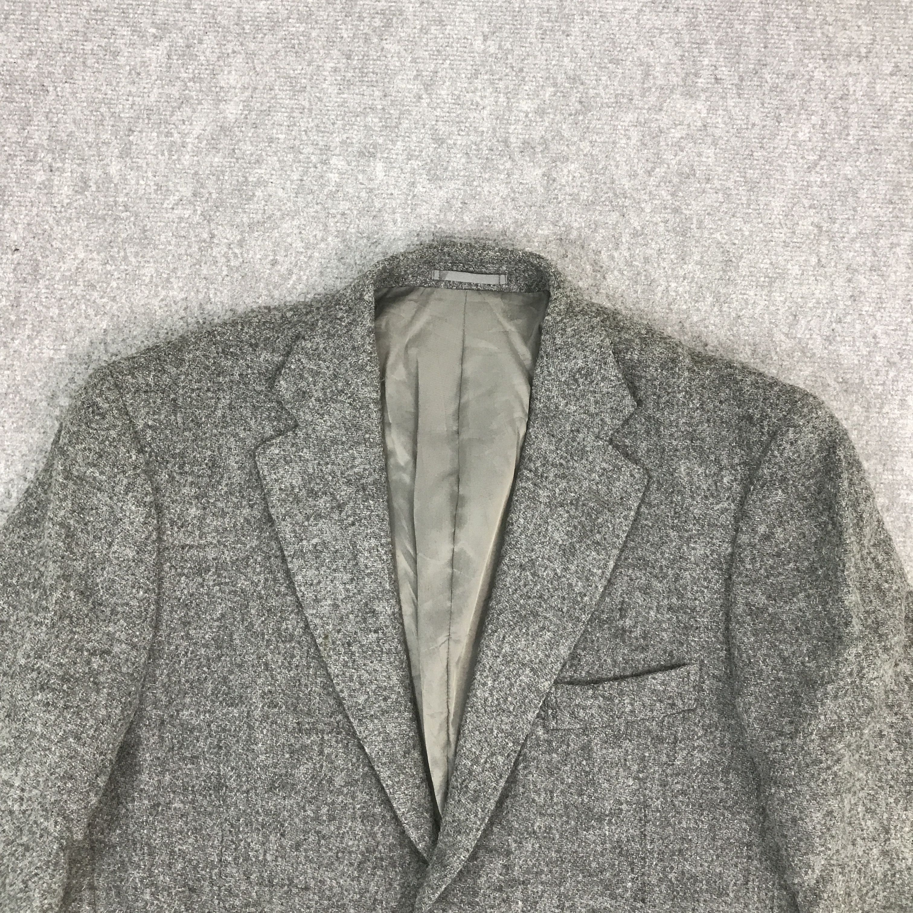 Harris Tweed HARRIS TWEED WOOL CLASSIC BLAZER JACKET Size L / US 10 / IT 46 - 3 Thumbnail