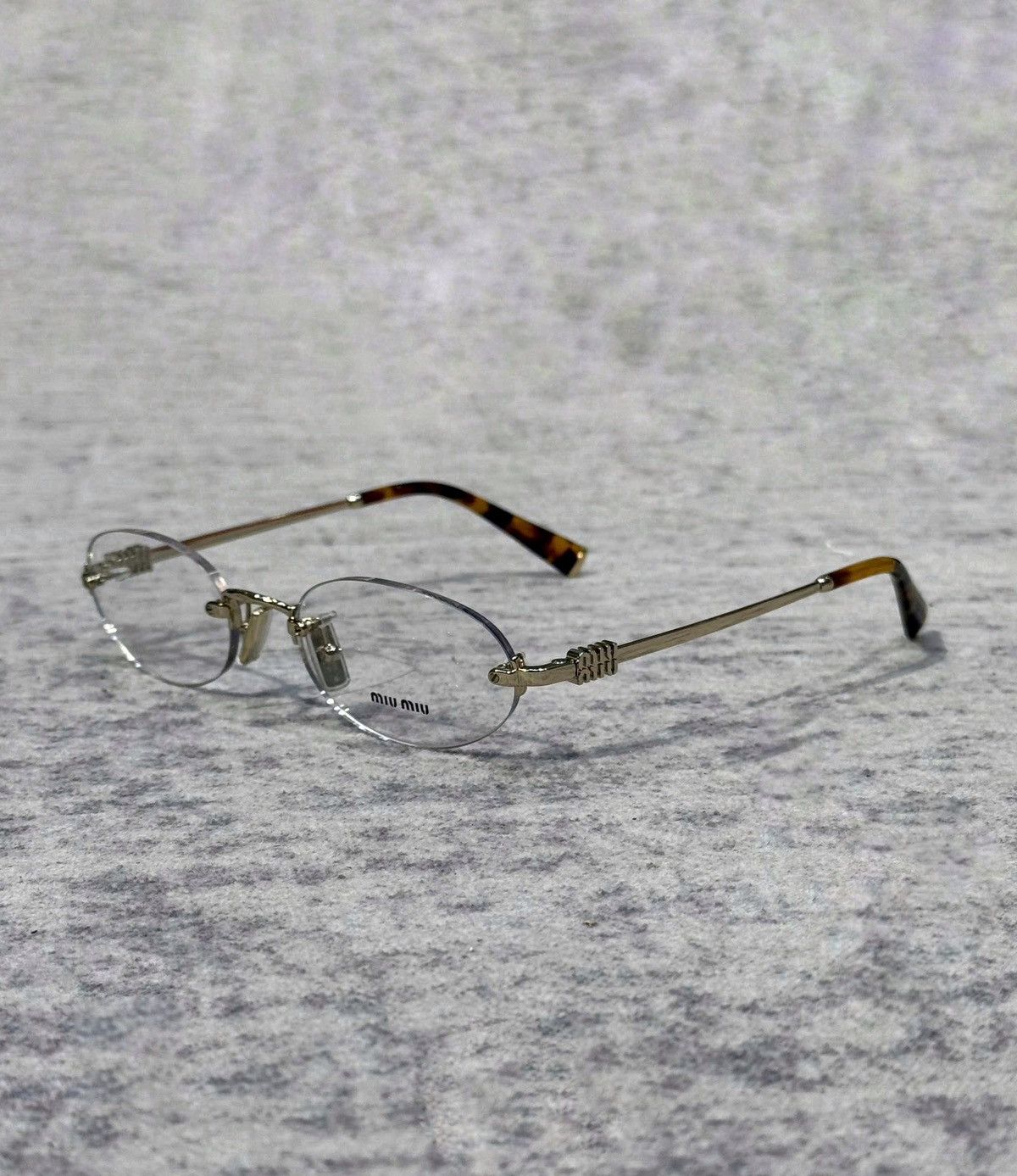 Miu Miu MIU MIU 0MU 53WV ZVN1O1 GLASSES | Grailed