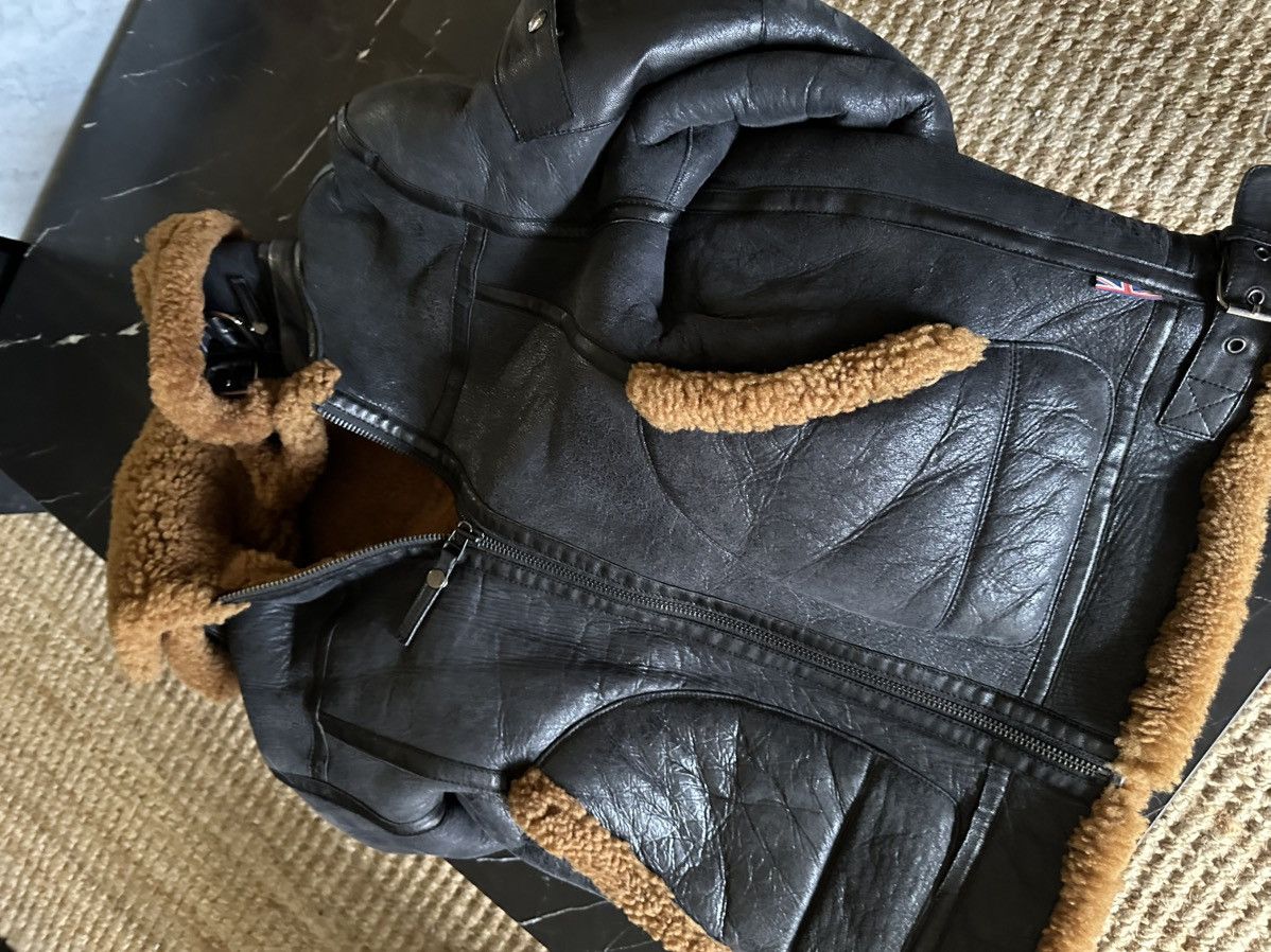 Boda Skins Boda skins hunter noir 3.0 black shearling leather jacket Size US XS / EU 42 / 0 - 3 Thumbnail