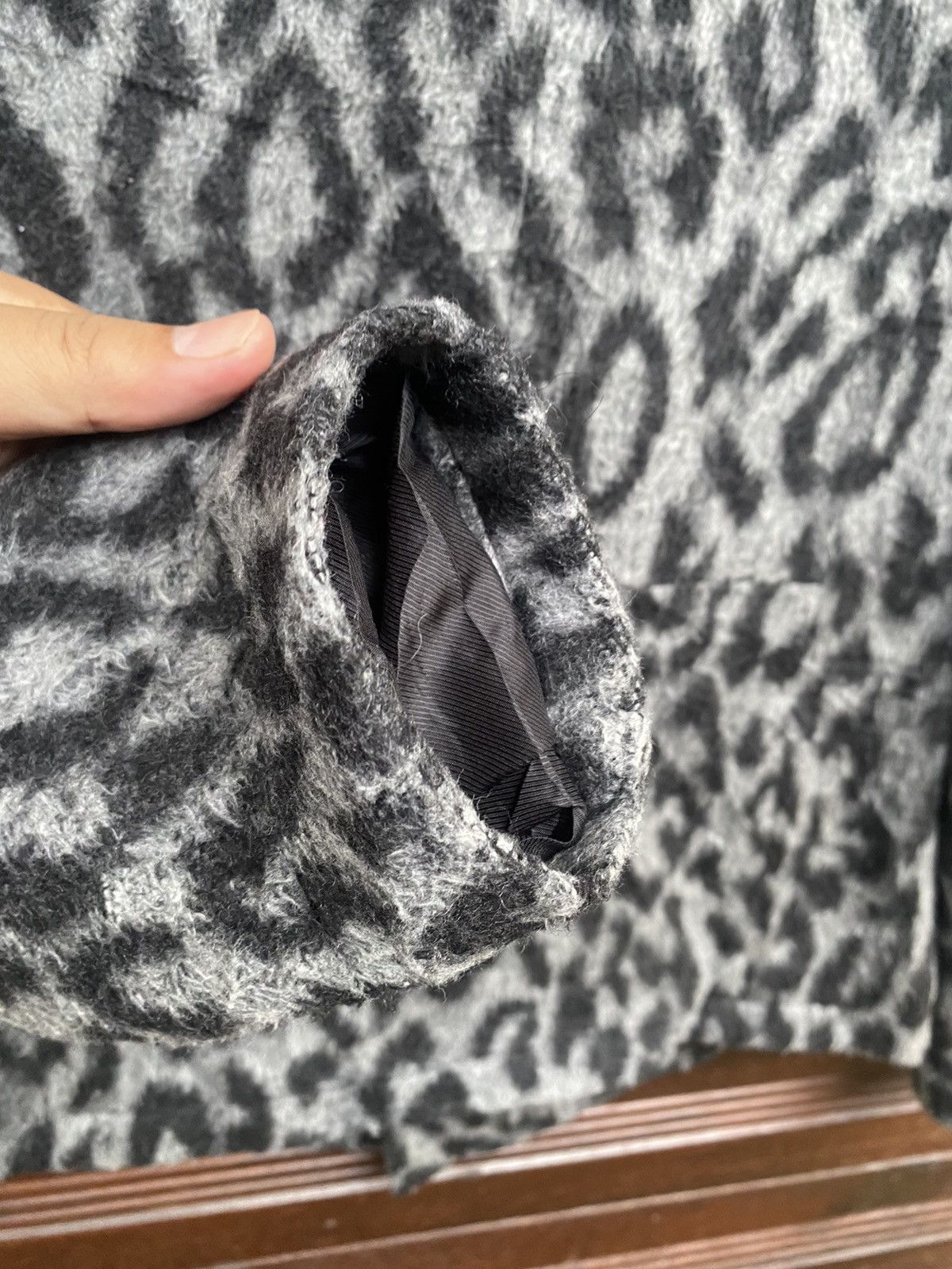 Japanese Brand × Tornado Mart Tornado Mart Mink Fur Leopard Jacket Size M / US 6-8 / IT 42-44 - 8 Thumbnail