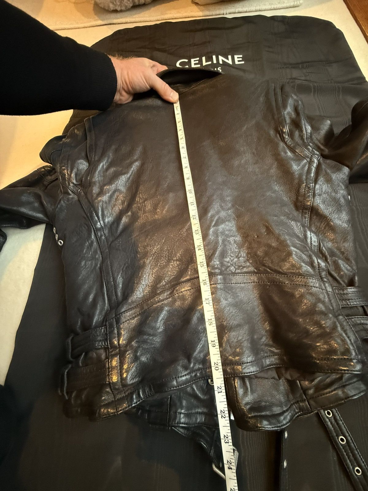 Burberry Prorsum SS11 Burberry Prorsum Burberry Bailey biker leather jacket Size US M / EU 48-50 / 2 - 6 Thumbnail