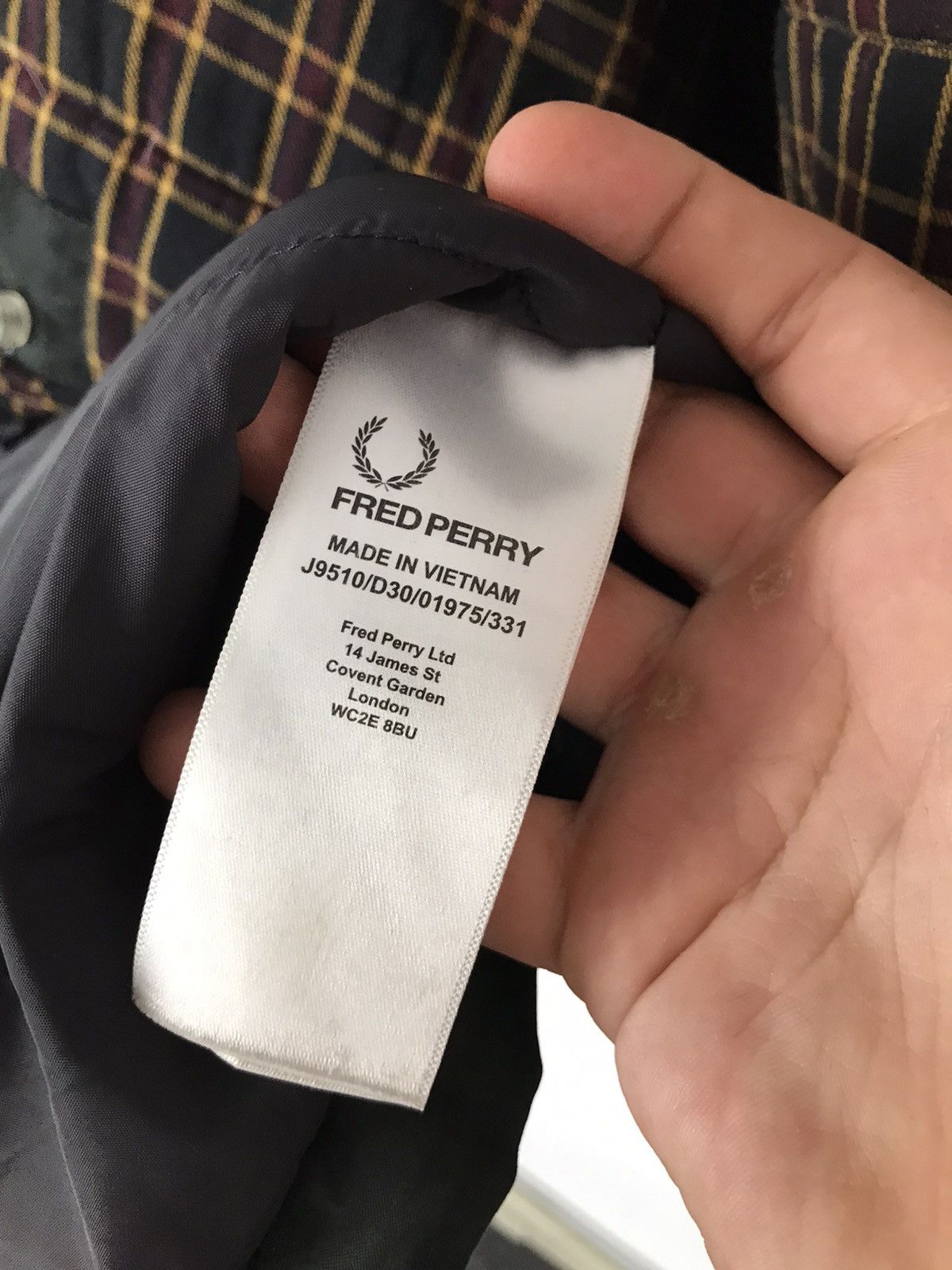 Fred Perry Fred Perry Waterproof,Windbreaker Hooded Parka Jacket Size US L / EU 52-54 / 3 - 11 Thumbnail