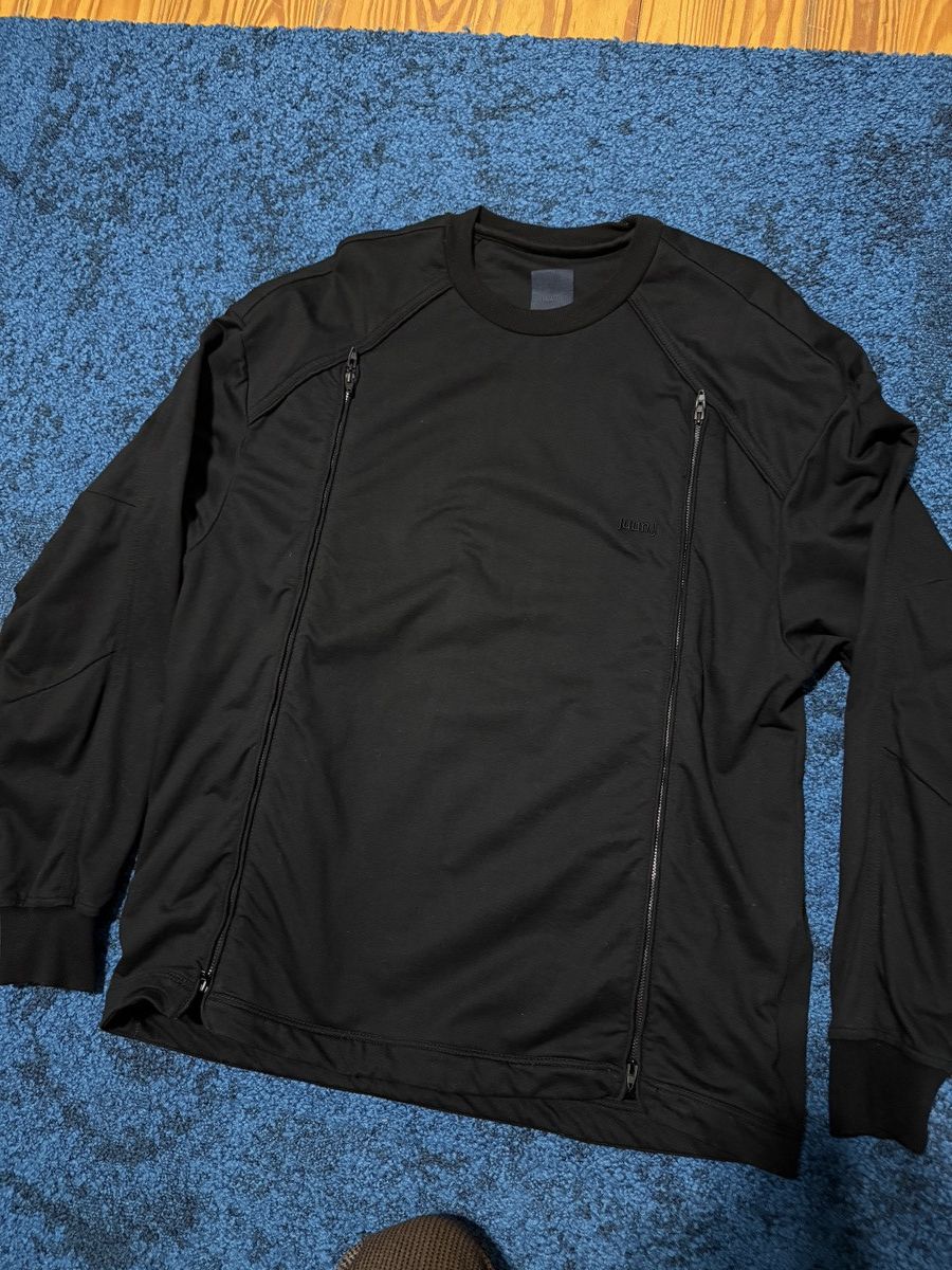 Juun.J Juun J Black Panel Sweatshirt Size US M / EU 48-50 / 2 - 7 Thumbnail