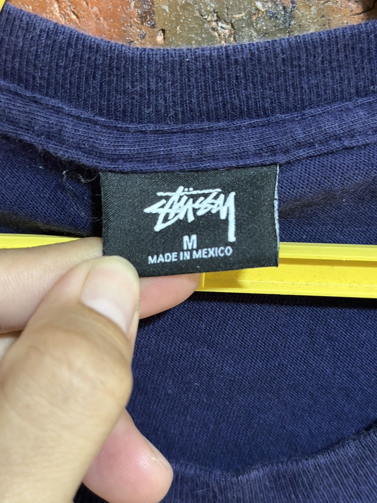 Stussy Vintage Stussy Worldwide International Faded Tee Size US M / EU 48-50 / 2 - 5 Thumbnail