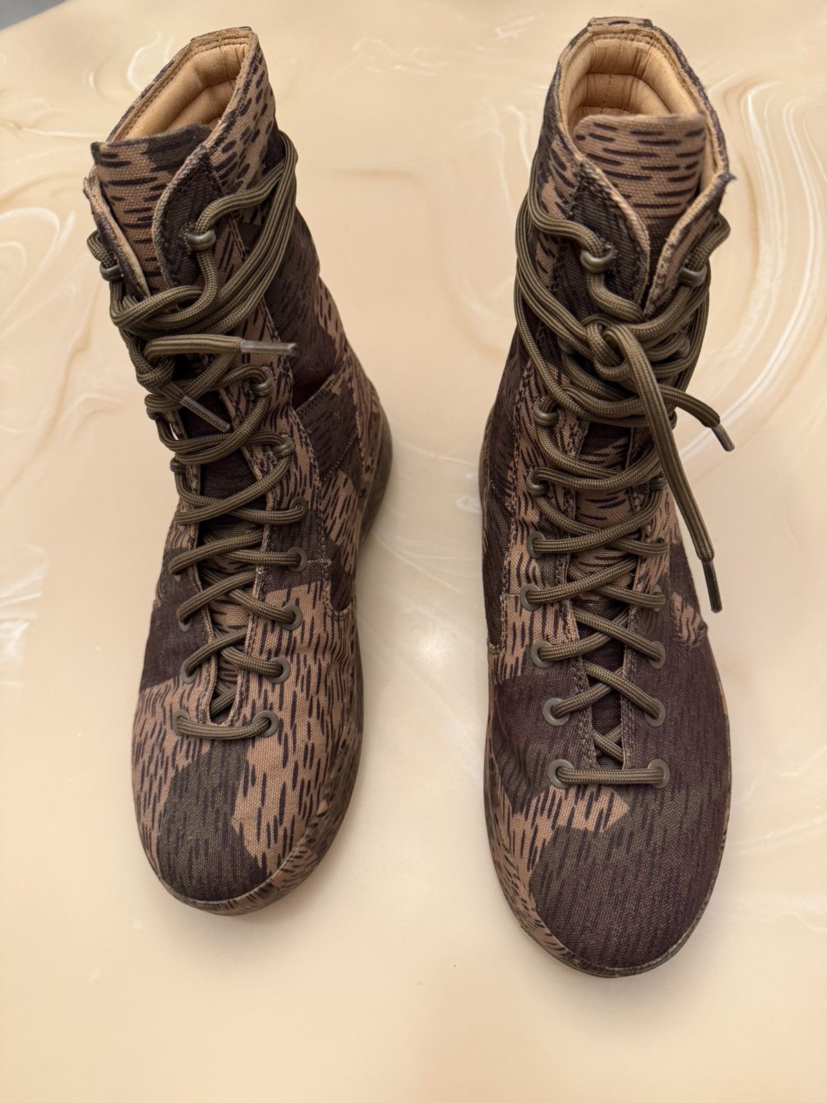 Yeezy *** RARE YEEZY SEASON 6 SPLINTER CAMO BOOTS Size US 11 / EU 44 - 2 Thumbnail