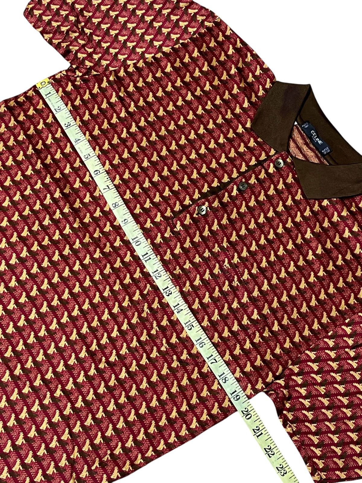 Celine NICE🔥VINTAGE CELINE PARIS POLO SHIRT Size US S / EU 44-46 / 1 - 11 Thumbnail