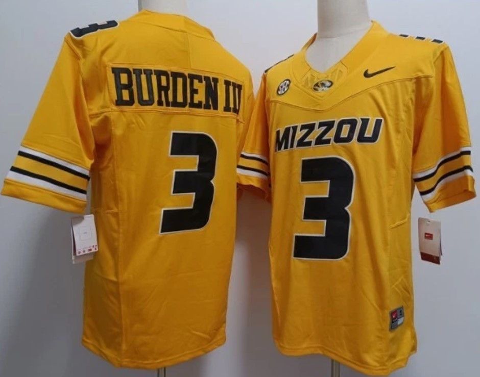 Other NCAA Luther Burden III Missouri Tigers Yellow Size US L / EU 52-54 / 3 - 1 Thumbnail