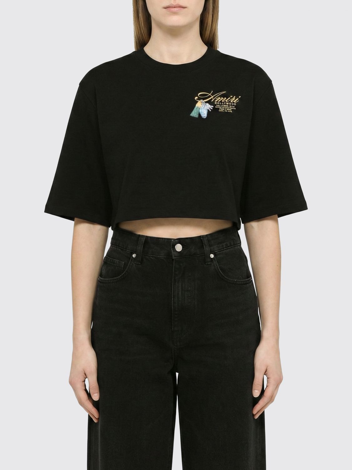 Amiri T-Shirt Woman Black