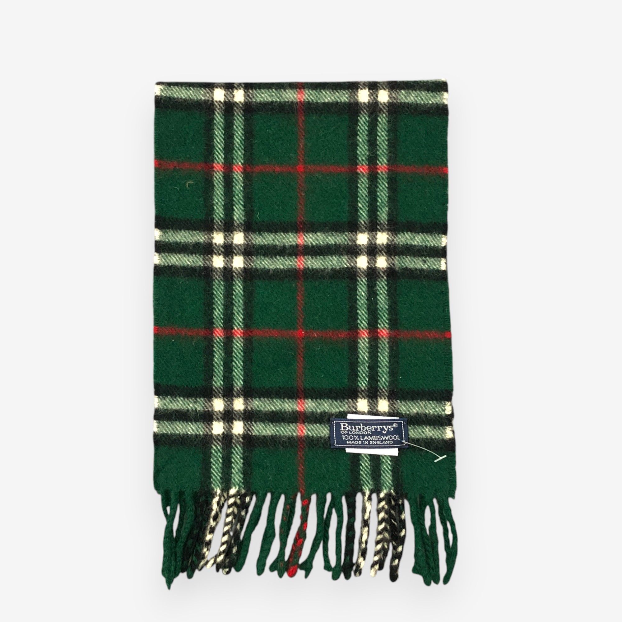 Burberry Vintage Burberry Scarf Muffler Wool Winter Scarves Size ONE SIZE - 3 Thumbnail