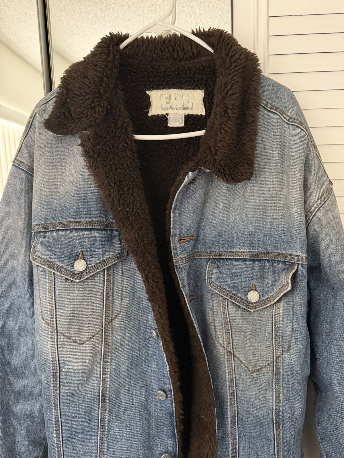 ERL ERL Denim Jacket Size US XL / EU 56 / 4 - 3 Thumbnail