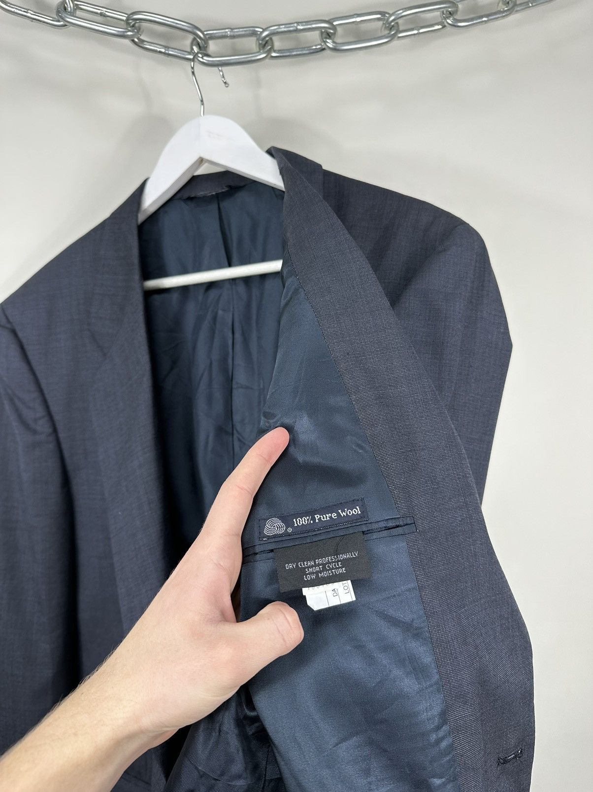Burberry Vintage Burberry Luxury Designer Archival Wool Blazer Jacket Size 50R - 15 Thumbnail