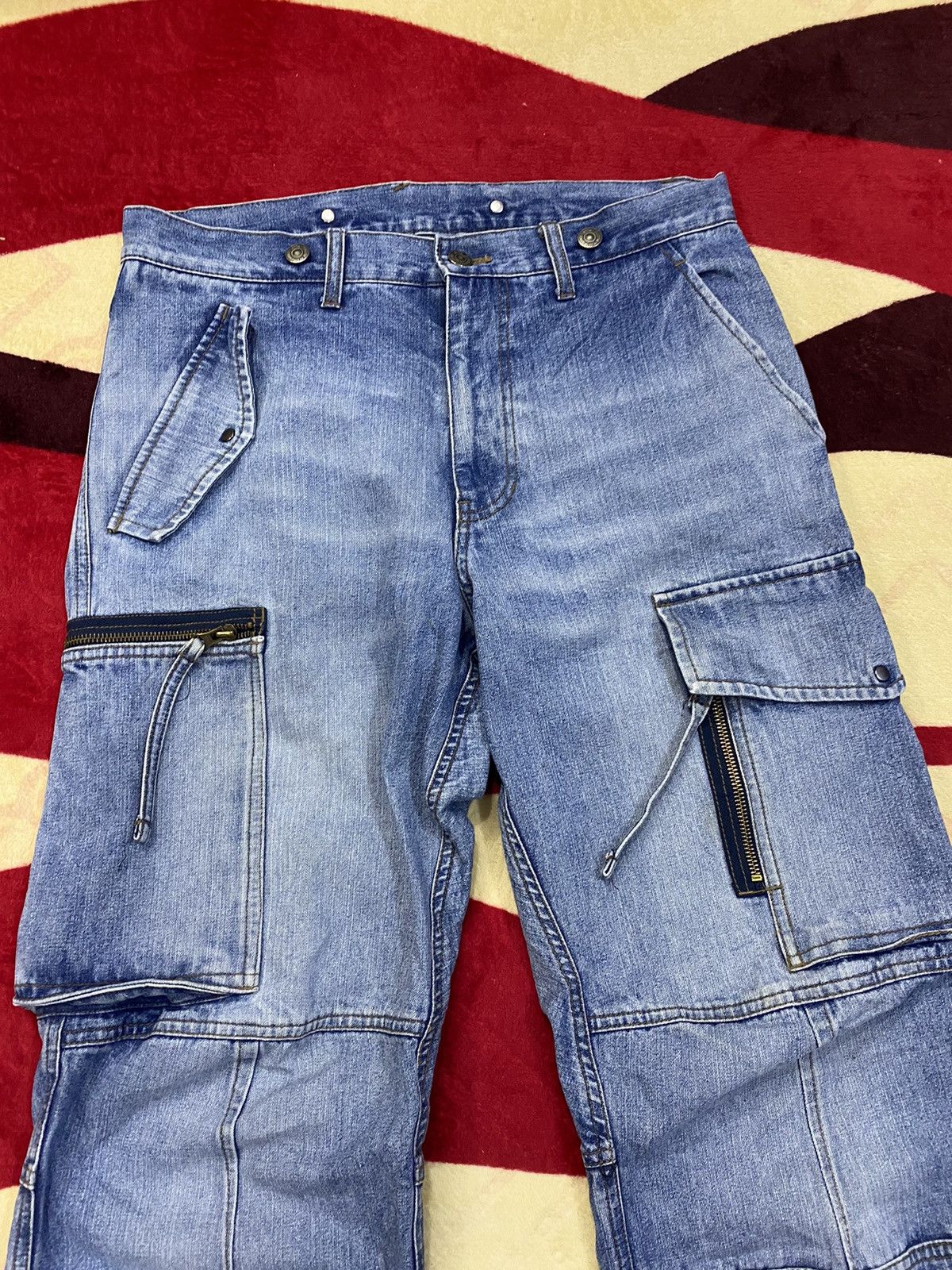 PPFM 🔥 Super Rare 🔥Vintage PPFM Bondage Tactical Pants Size US 33 - 3 Thumbnail