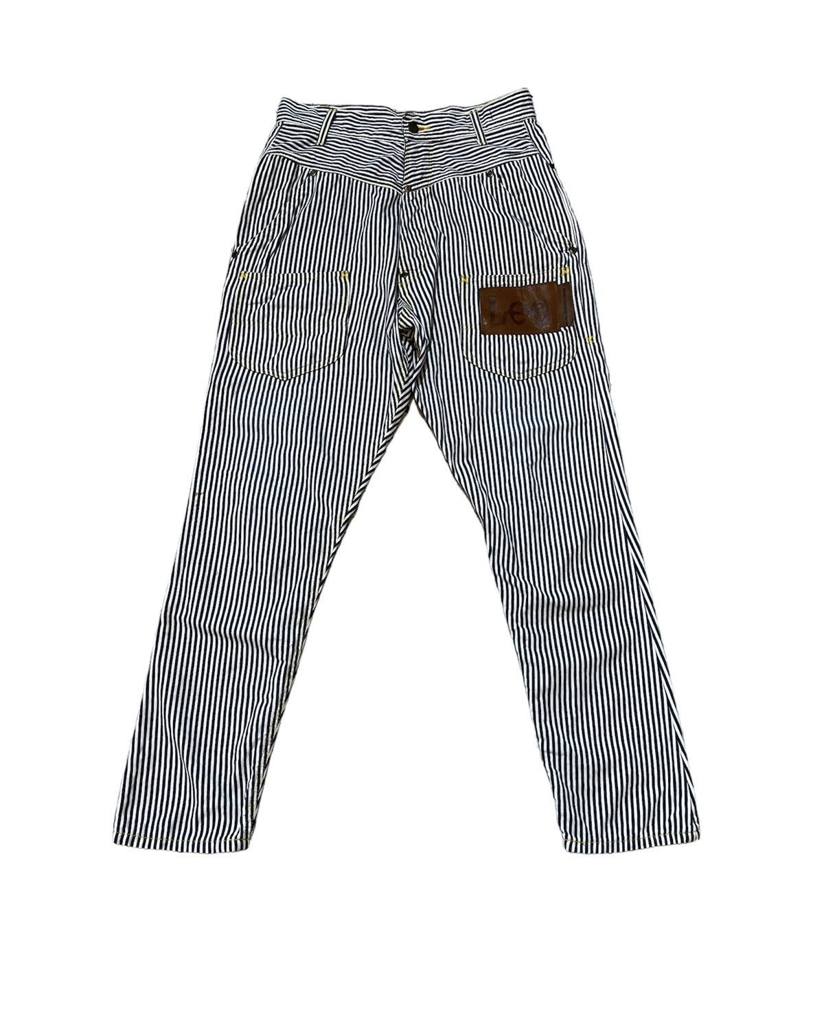 Designer × Lee × mercibeaucoup MERCIBEAUCOUP x LEE STRIPED PANTS Size 29" - 1 Thumbnail