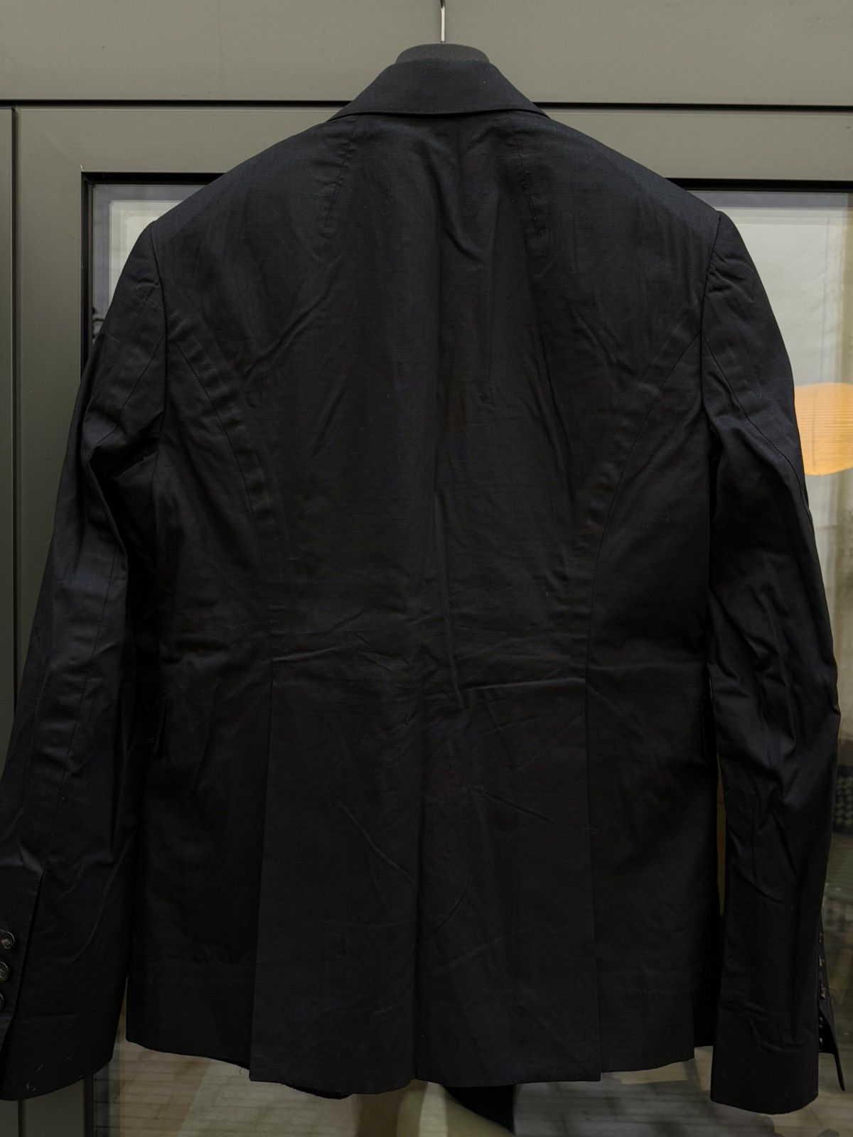 Rick Owens SS19 Babel Ripstop Cotton Blazer Sz52 Size 52R - 2 Thumbnail