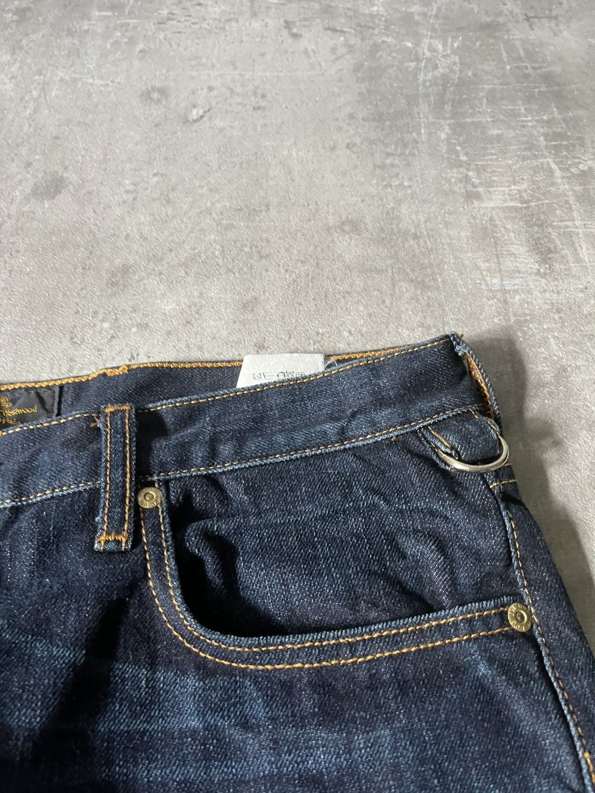 Lee × Vivienne Westwood Vivienne Westwood x Lee zipped crotch jeans navy rare Size US 30 / EU 46 - 11 Thumbnail