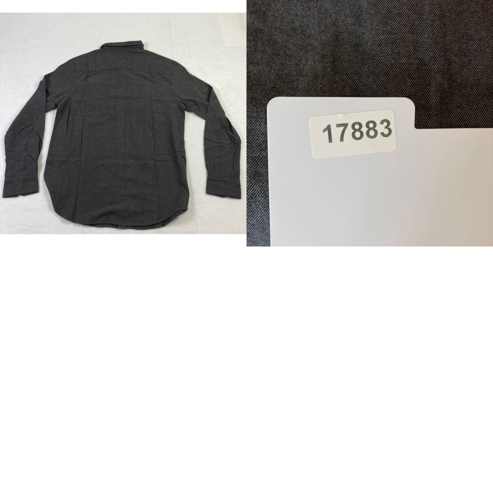 Merrell Merrell Flannel Shirt Mens Medium Charcoal Gray Long Sleeve Button Up Pockets Size US M / EU 48-50 / 2 - 9 Thumbnail