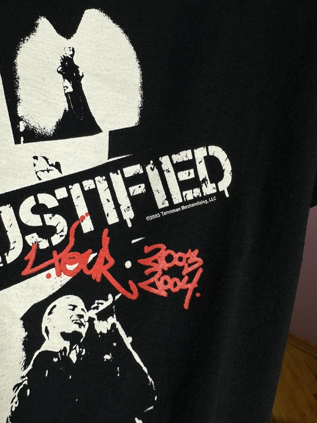 Fruit Of The Loom Justin Timberlake Justified 2003 Vintage T Shirt Band Tee Size US S / EU 44-46 / 1 - 9 Thumbnail