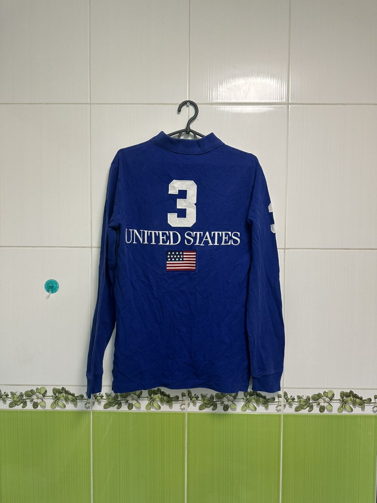 Polo Ralph Lauren × Vintage Vintage Polo Ralph Lauren United States rugby shirt 90’s Size US S / EU 44-46 / 1 - 6 Thumbnail