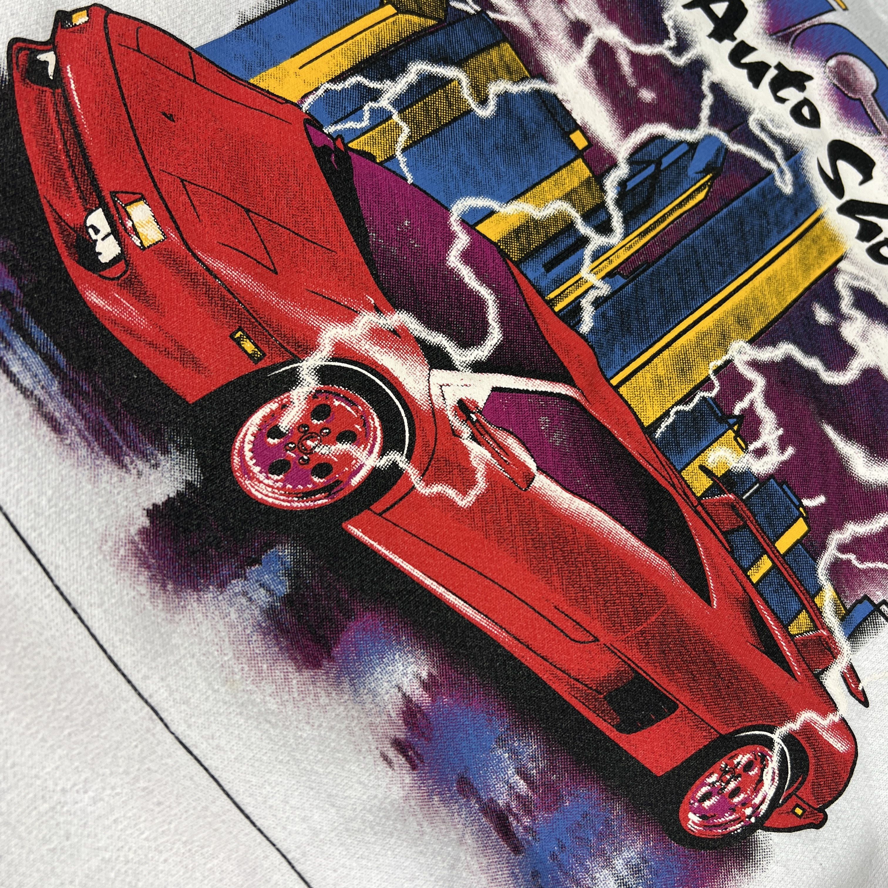 Lightning Bolt × Vintage VTG 1996 Chicago Auto Show Sports Car Sweatshirt Crewneck Size US L / EU 52-54 / 3 - 6 Thumbnail