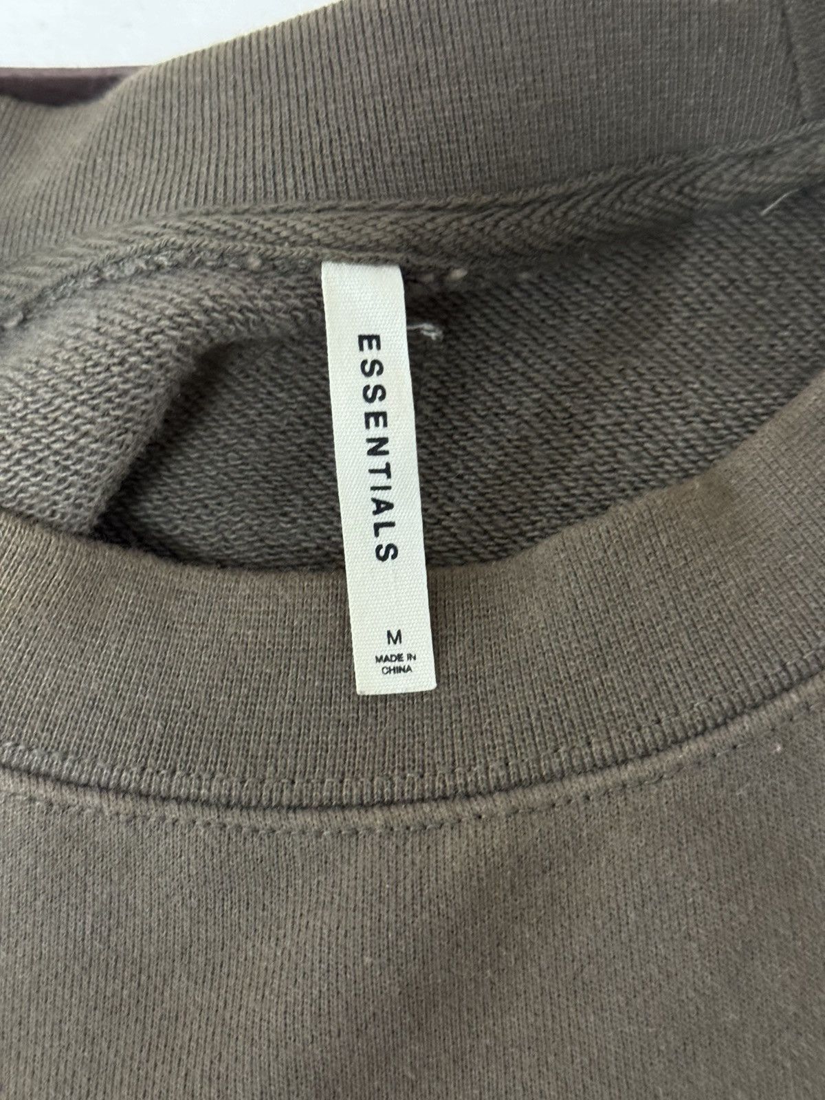 Fear of God 🔥OG FOG Fear of God Essentials Zip Sweater Brown SZ Medium Size US M / EU 48-50 / 2 - 10 Thumbnail