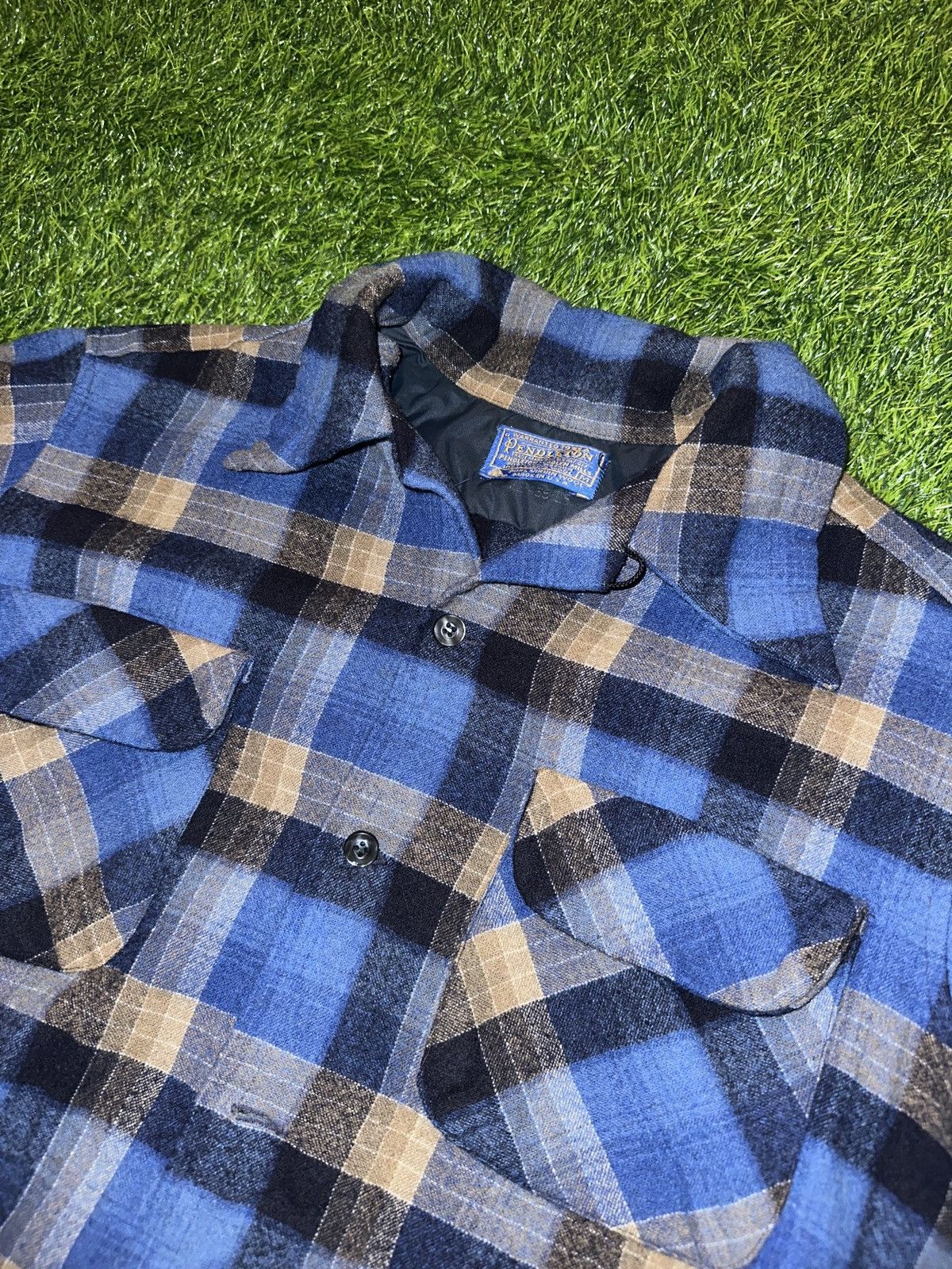 Pendleton Vintage pendelton wool button up shirt size Medium Size US M / EU 48-50 / 2 - 2 Thumbnail