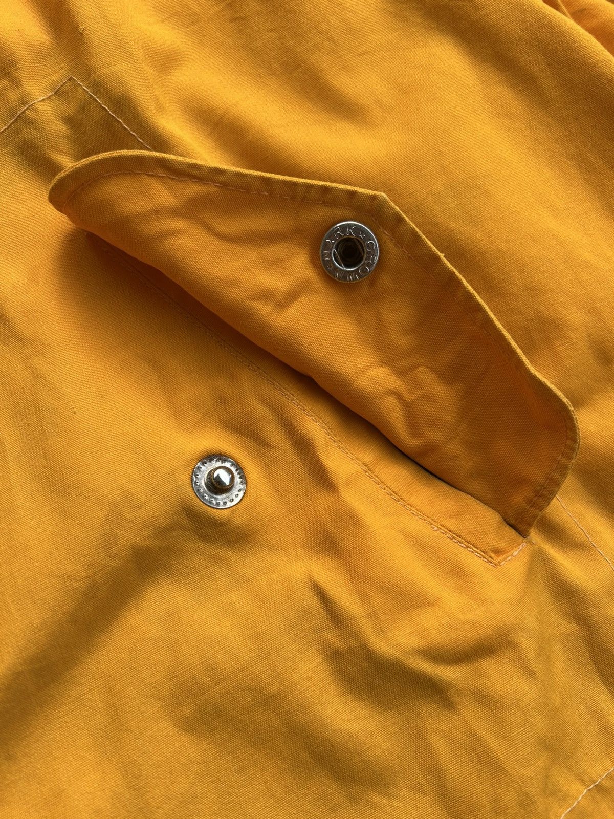 Vintage Vintage Hooded Mustard Smock Jacket Size US M / EU 48-50 / 2 - 7 Thumbnail