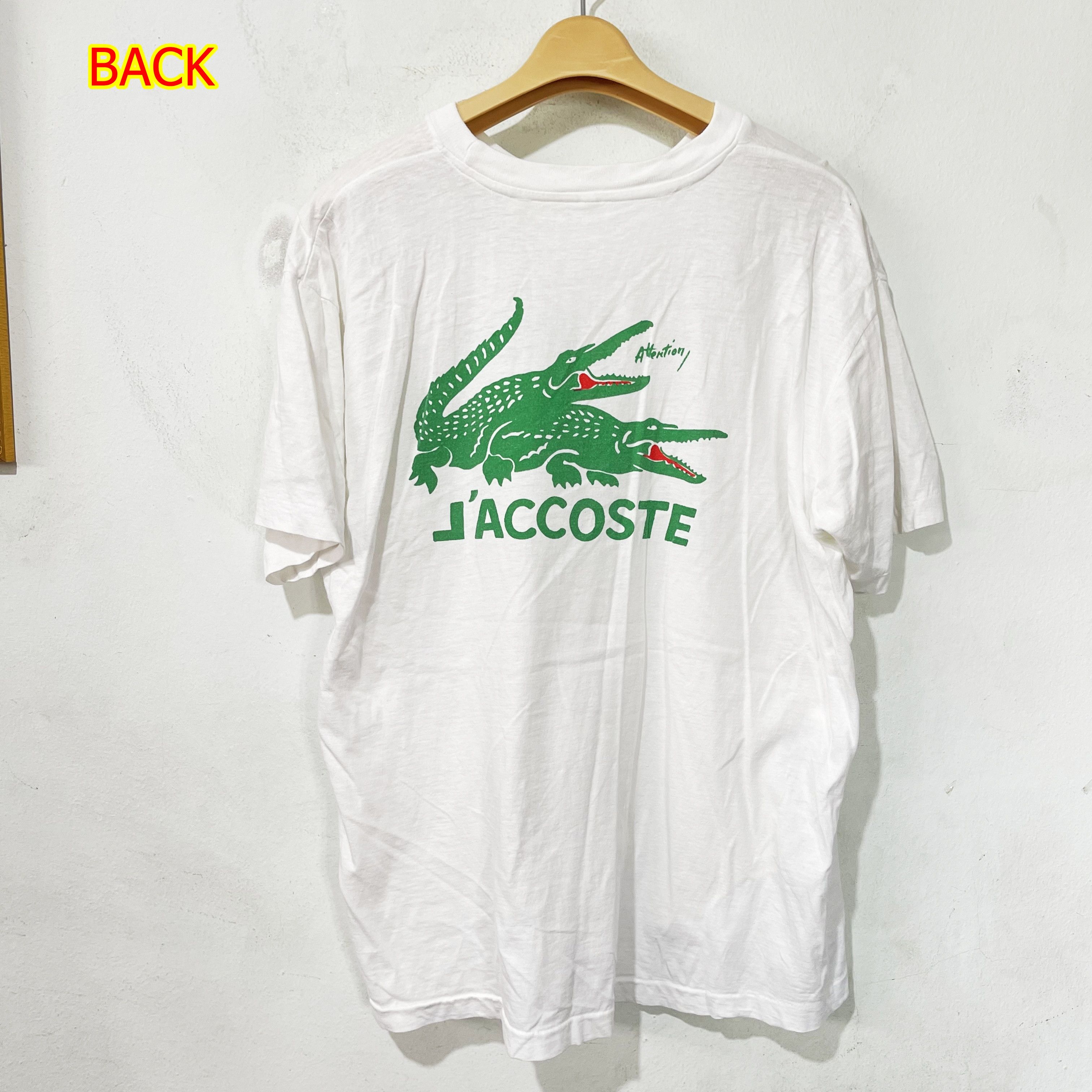 Vintage Vintage 90s Crocodile Graphic T-Shirt Size US M / EU 48-50 / 2 - 1 Thumbnail