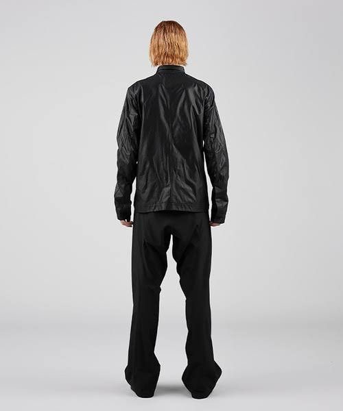 Julius JULIUS SS23 [gallu;] Black Coated Seamed Shirt Size US L / EU 52-54 / 3 - 4 Thumbnail