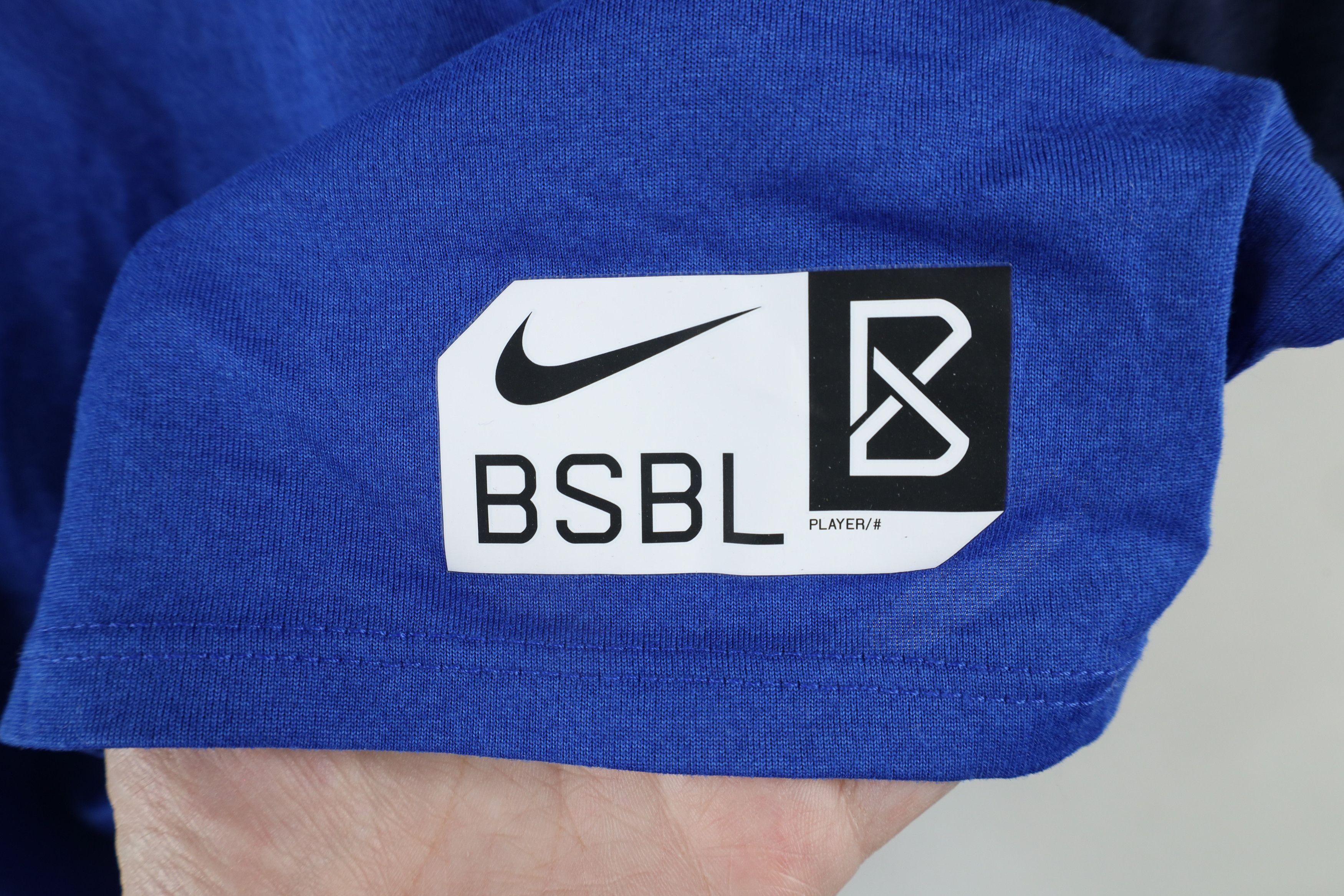 Nike × Vintage Nike Baseball Ken Griffey Jr 3/4 Sleeve Raglan T-Shirt Blue Size US M / EU 48-50 / 2 - 4 Thumbnail