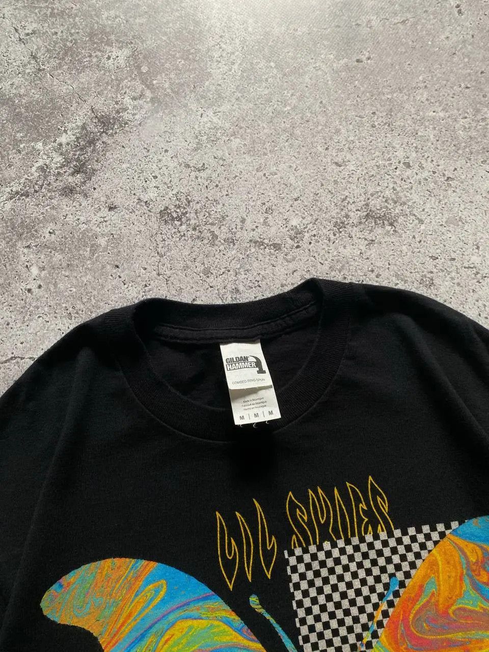 Band Tees × Rap Tees LIL SKIES 3D BUTTERFLY TOUR T SHIRT Size US M / EU 48-50 / 2 - 5 Thumbnail