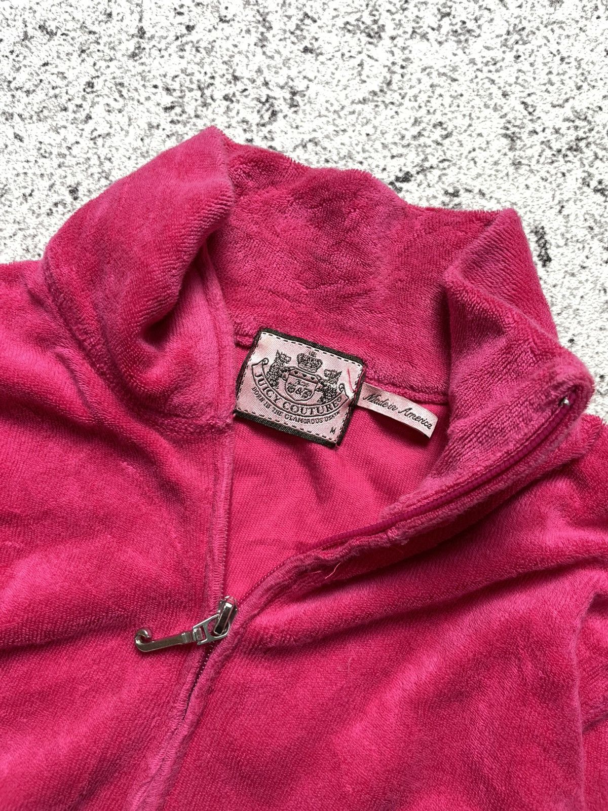 Juicy Couture Vintage Juicy Couture Velour Velvet Tracksuit Y2K M Size M / US 6-8 / IT 42-44 - 2 Thumbnail