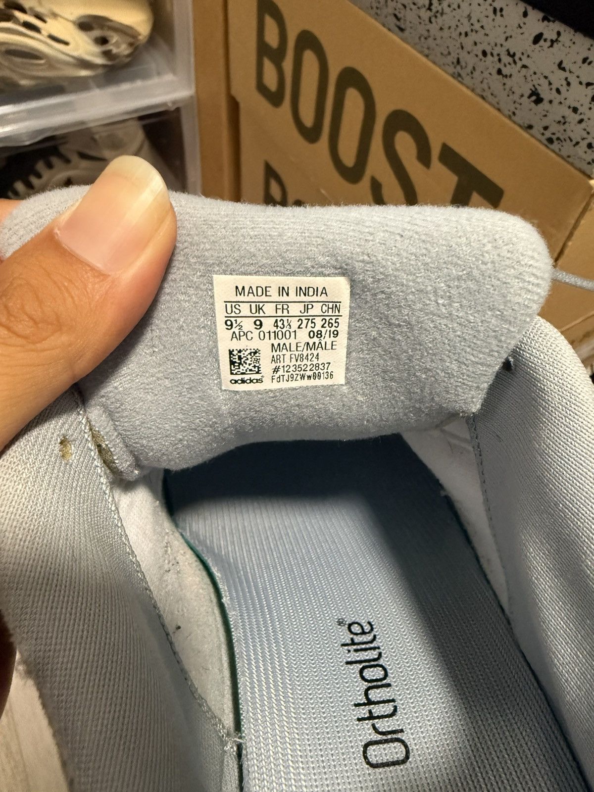 Adidas × Kanye West Adidas Yeezy 700 V2 Hospital Blue Size US 9.5 / EU 42-43 - 8 Thumbnail