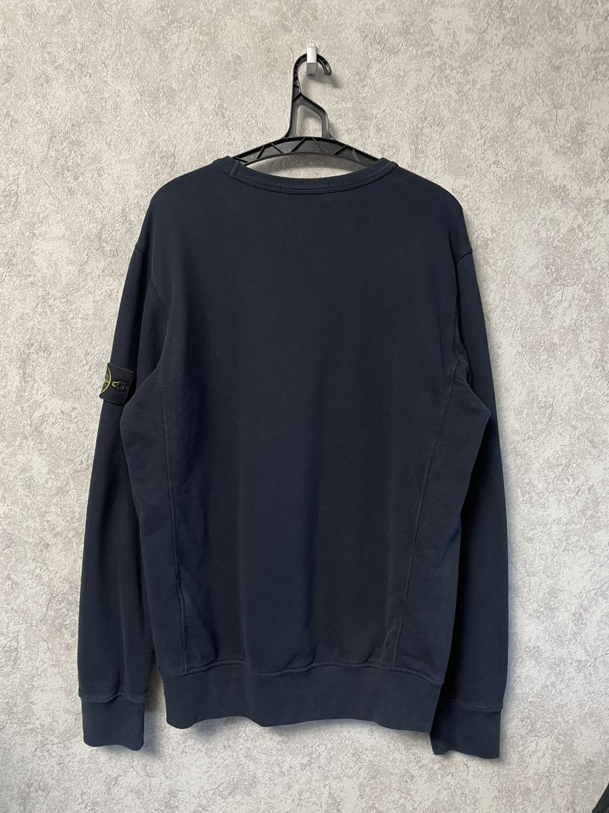 Stone Island Stone Island Navy Blue Sweatshirt Crewneck Size US L / EU 52-54 / 3 - 18 Thumbnail