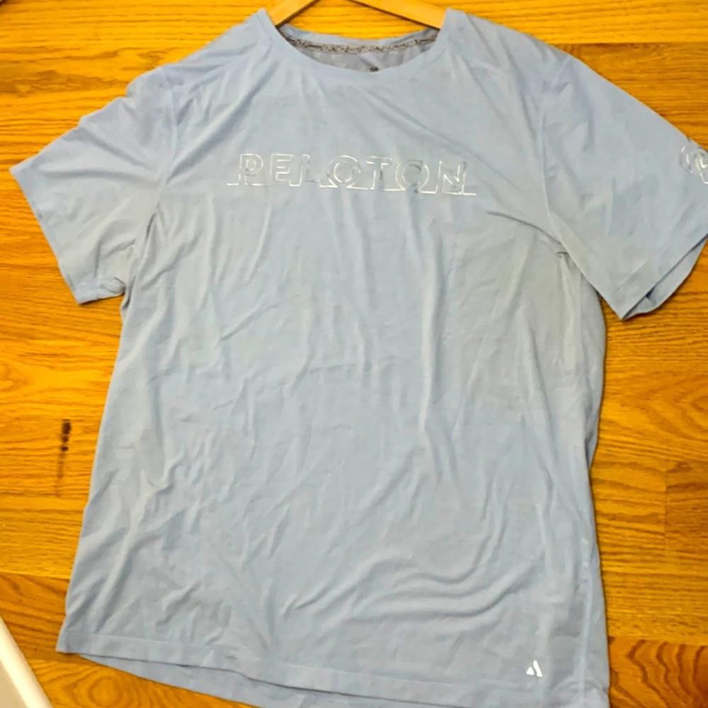 Designer SS RN - Solfire x Peleton - Lg - Lt Blue -81%poly14%Ctn5%el Size US L / EU 52-54 / 3 - 2 Thumbnail