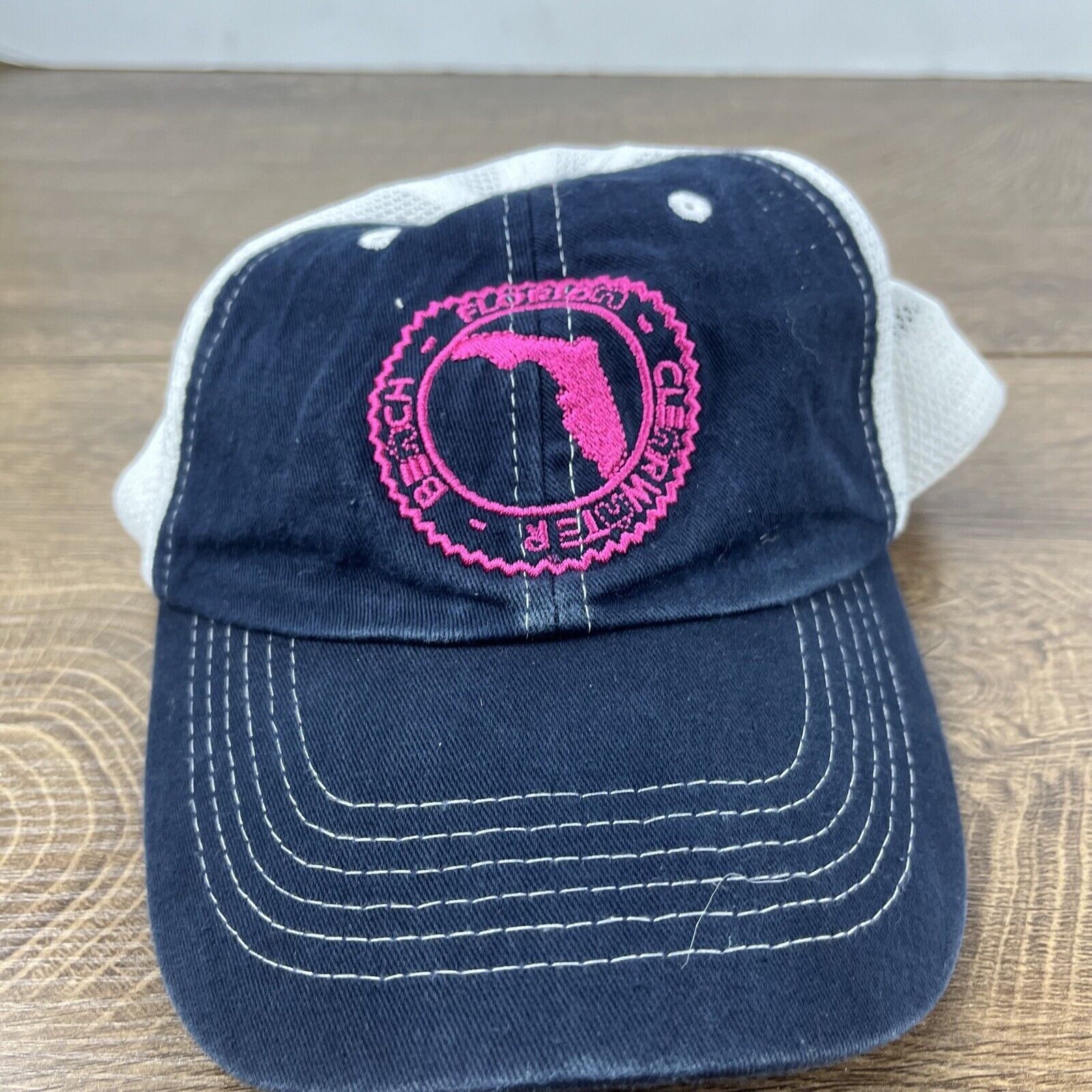 Other Clearwater Beach Florida Hat Black Cap Hat Adjustable Hat Bl Size ONE SIZE - 3 Thumbnail