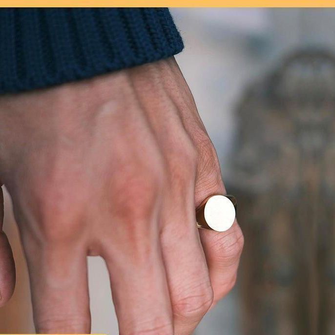 Jewelry New Design Jewelry Rings Open Size Chrome Ring (Size 7-13) Size ONE SIZE - 1 Thumbnail