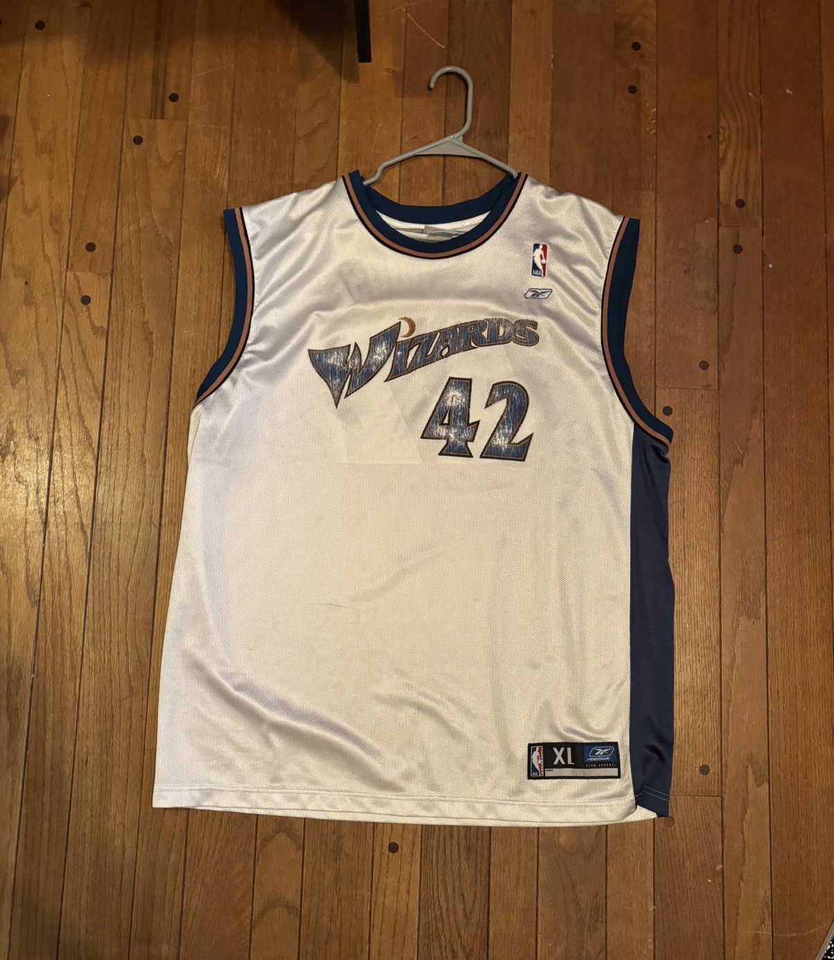 NBA × Reebok Vintage Washington Wizards Jersey Size US XL / EU 56 / 4 - 1 Thumbnail