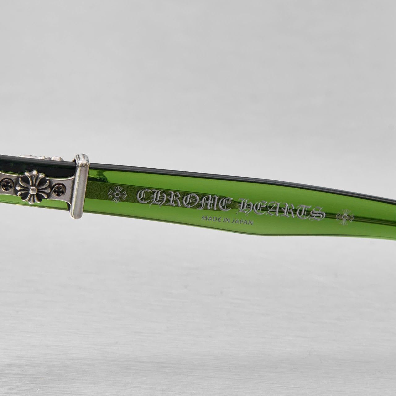 Chrome Hearts CHROME HEARTS VAGILLIONAIRE II DARK OLIVE GLASSES Size ONE SIZE - 4 Thumbnail